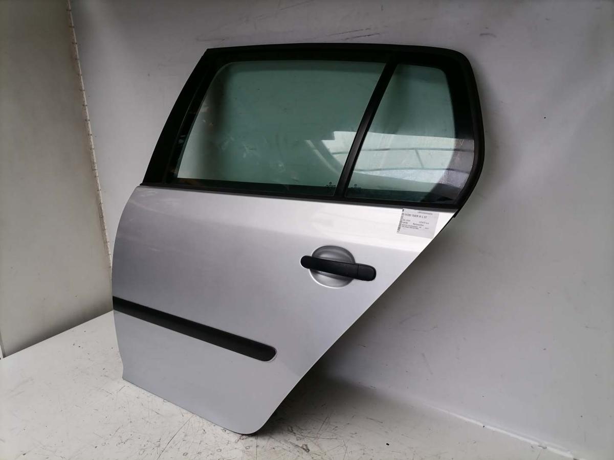 VW Golf 5 original T&uuml;r hinten links LA7W Reflexsilber Flie&szlig;heck BJ04